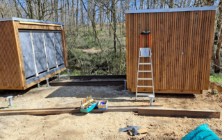 Bloc sanitaire, Sanitaire modulaire pour camping et collectivité, solution modulaire SANIBIO