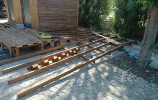 Bloc sanitaire, Sanitaire modulaire pour camping et collectivité, solution modulaire Double PMR SANIBIO