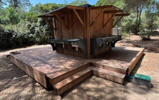 Bloc sanitaire, Sanitaire modulaire pour camping et collectivité, solution modulaire PMR SANIBIO