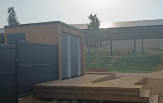 Bloc sanitaire, Sanitaire modulaire pour collectivités, mairie, Loisirs & Tourisme, solution modulaire WC PMR et classique SANIBIO Gamme X3