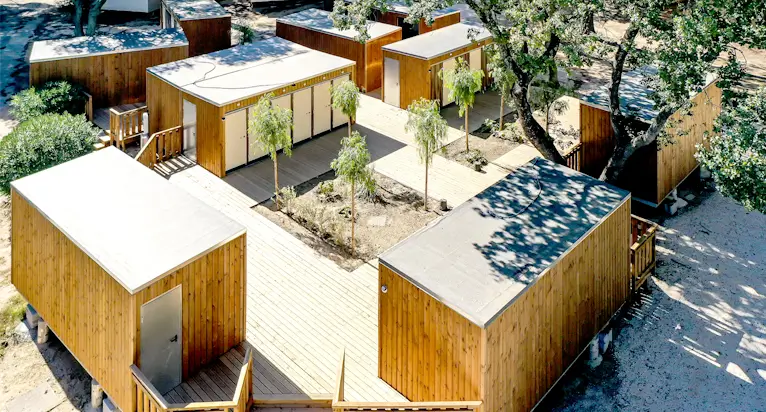 SANIBIO® agencement de votre bloc sanitaire modulaire