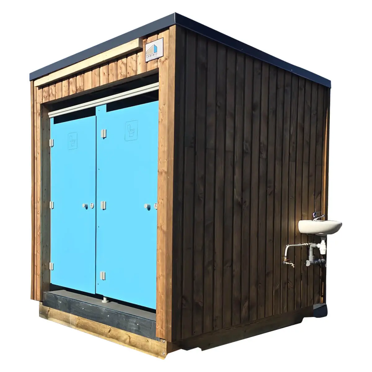 SANIBIO® Bloc sanitaire modulaire, sanitaire public - Modèle X2