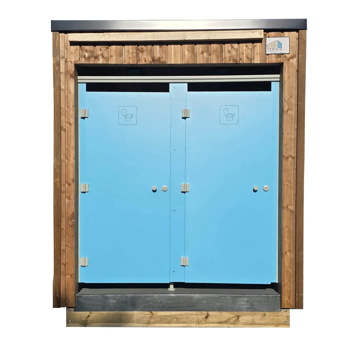 SANIBIO® Bloc sanitaire modulaire, sanitaire public - Modèle X2