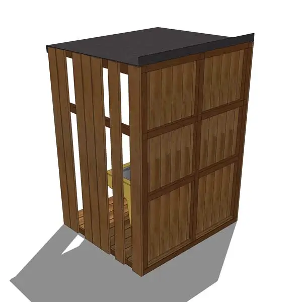 SANIBIO Gamme module K Kitchnette, solution modulaire collectivité, teriaire, camping et industrie