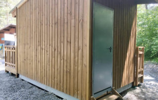 Bloc sanitaire, Sanitaire modulaire pour camping et collectivité, solution modulaire SANIBIO